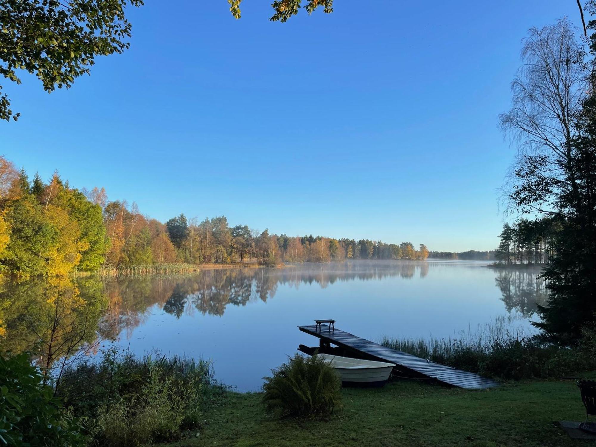 Naturskoent Boende Vid Sjoe Skånes Fagerhult Dış mekan fotoğraf